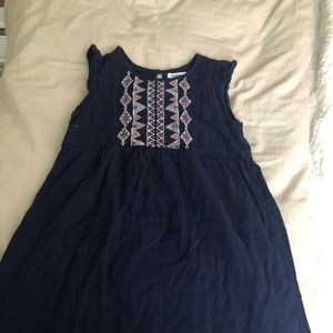 Embroidered old navy girls dress